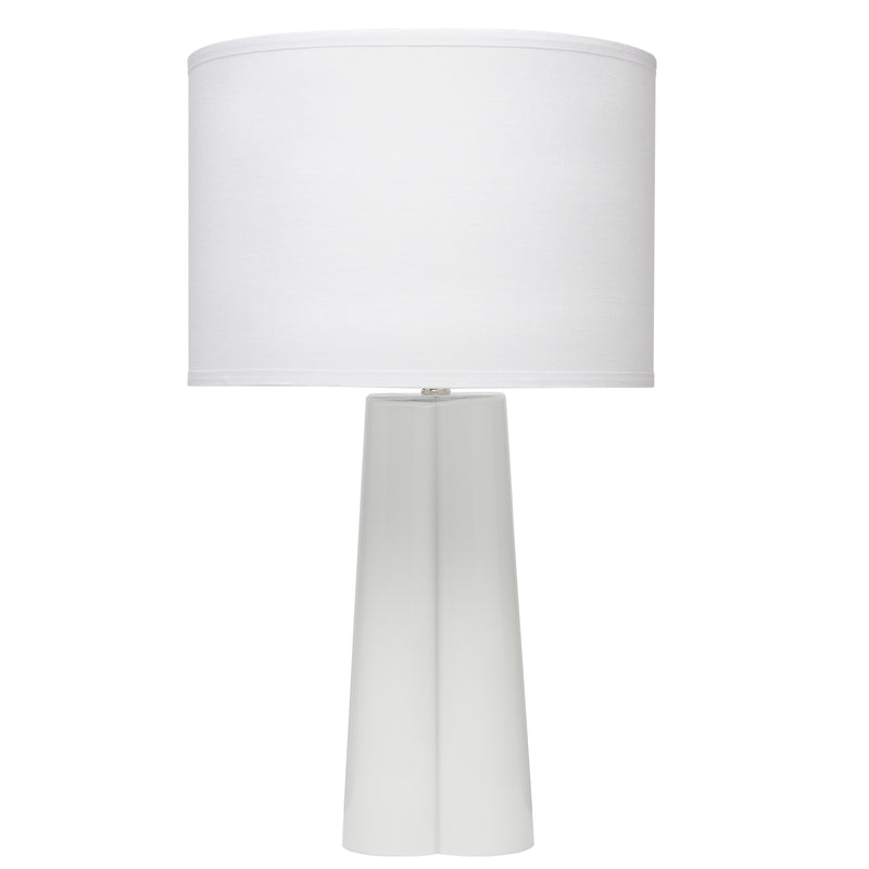 media image for Clover Table Lamp with White Linen Shade design by Jamie Young 263