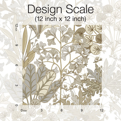 product image for Forest Floor Wallpaper in Neutral from the Blooms Second Edition 57