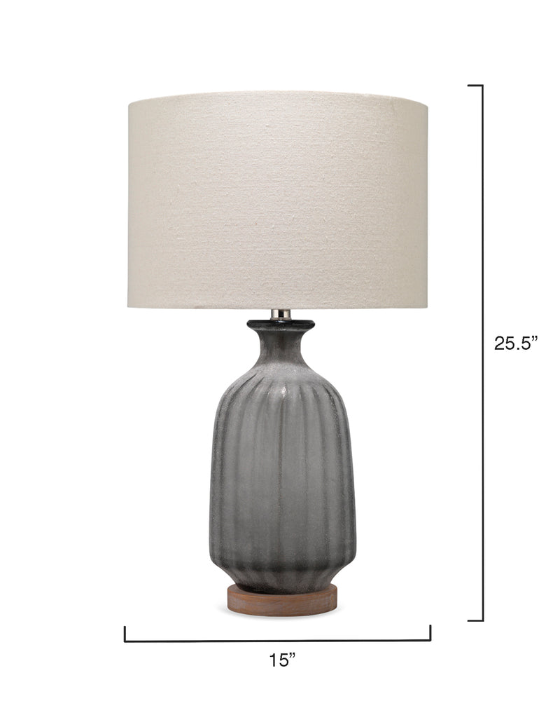 media image for Rope Table Lamp with Tapered Shade design by Jamie Young 257