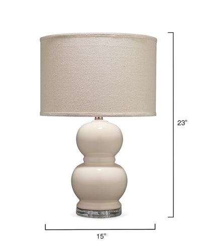 product image for Bubble Ceramic Table Lamp with Drum Shade 89