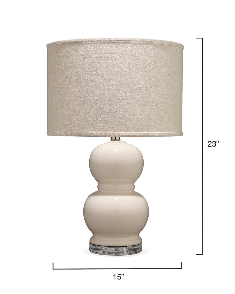 media image for Bubble Ceramic Table Lamp with Drum Shade 238
