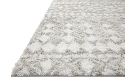 product image for bliss shag grey white rug by loloi ii blisbls 05gywh160s 5 15