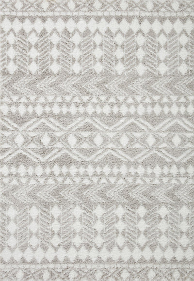 product image for bliss shag grey white rug by loloi ii blisbls 05gywh160s 1 15