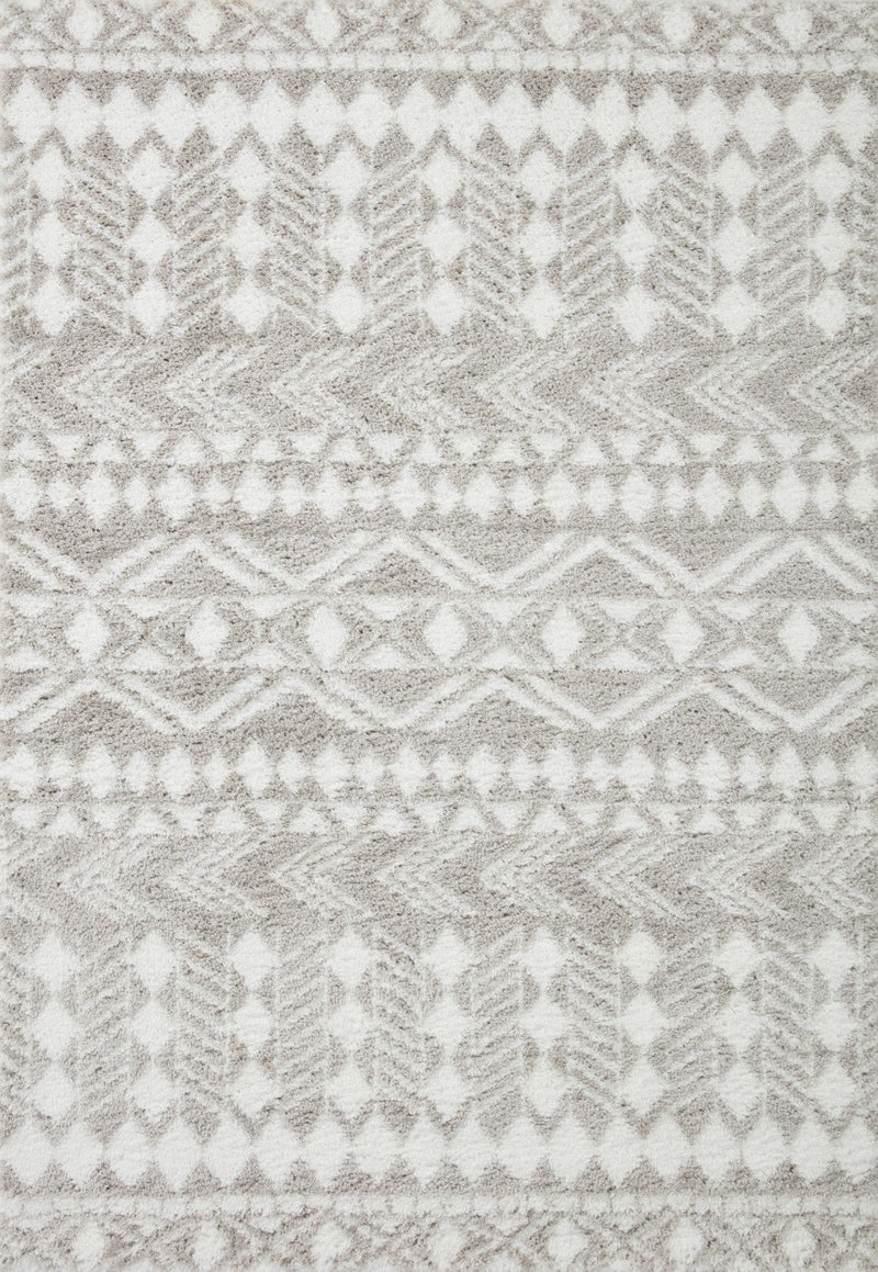 media image for bliss shag grey white rug by loloi ii blisbls 05gywh160s 1 211