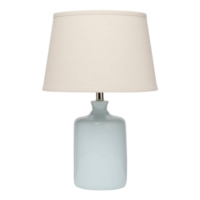 product image of Light Blue Milk Jug Table Lamp with Tapered Shade design by Jamie Young 550