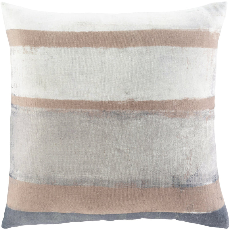 media image for Balliano BLN-002 Woven Square Pillow in Light Gray & Beige by Surya 263