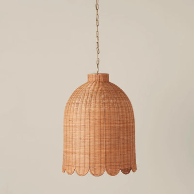 product image of Maude Rattan Bell Pendant 1 526