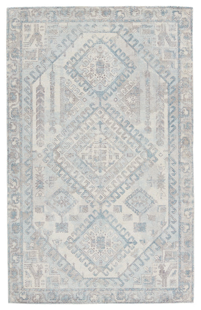 product image of Blythe Arlowe Reversible Handwoven Light Blue & Gray Rug 1 510