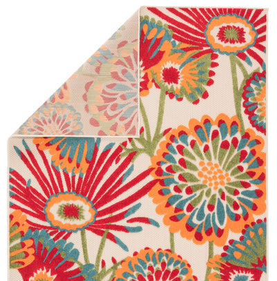 product image for Balfour Indoor/ Outdoor Floral Multicolor Area Rug 1