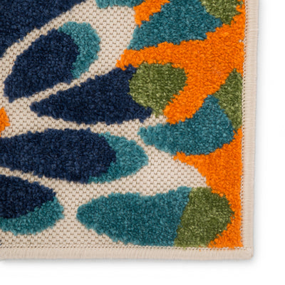 product image for Balfour Indoor/ Outdoor Floral Multicolor Area Rug 5