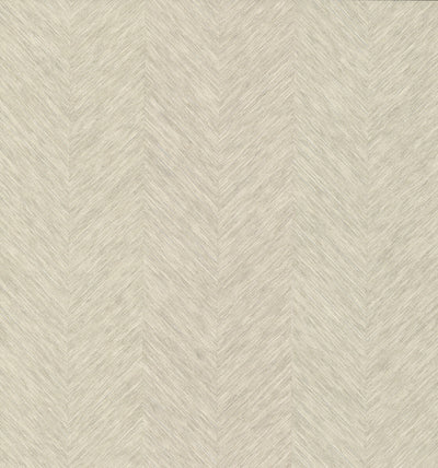 product image of Metallic Chevron Wallpaper in Cream from the Bohemian Luxe Collection by Antonina Vella 554