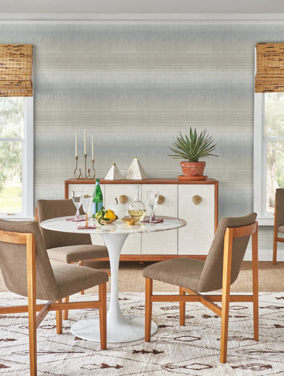 product image for Desert Textile Wallpaper in Grey from the Bohemian Luxe Collection by Antonina Vella 88