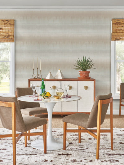 product image of Desert Textile Wallpaper in Beige from the Bohemian Luxe Collection by Antonina Vella 577