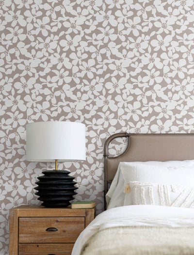 product image for Free Spirit Wallpaper in Brown from the Bohemian Luxe Collection by Antonina Vella 73