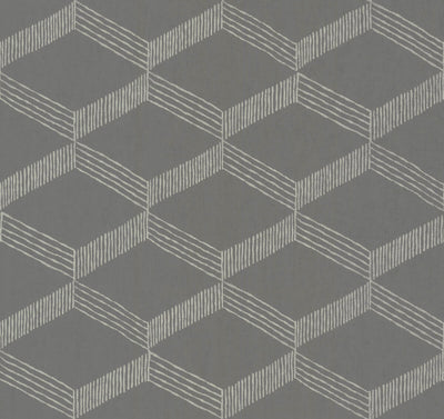 product image for Palisades Paperweave Wallpaper in Grey/White from the Bohemian Luxe Collection by Antonina Vella 5