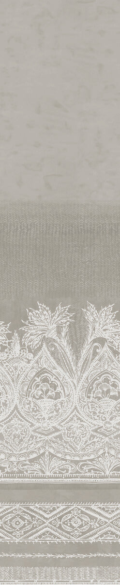 product image for Henna Wallpaper Mural in White/Grey from the Bohemian Luxe Collection by Antonina Vella 23