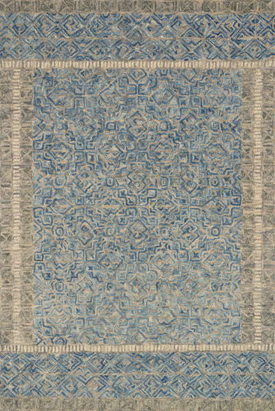 product image for Boceto Rug in Grey / Denim by ED Ellen DeGeneres Crafted by Loloi 74