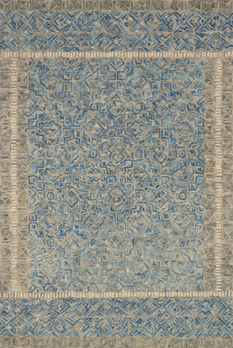 media image for Boceto Rug in Grey / Denim by ED Ellen DeGeneres Crafted by Loloi 246