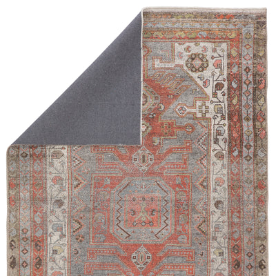 product image for Palazza Medallion Gray/ Orange Rug by Jaipur Living 39