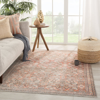 product image for Thistle Oriental Orange/ Cream Rug by Jaipur Living 63
