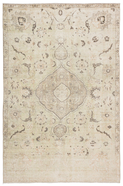 product image of Victoire Medallion Green/ Gray Rug by Jaipur Living 563