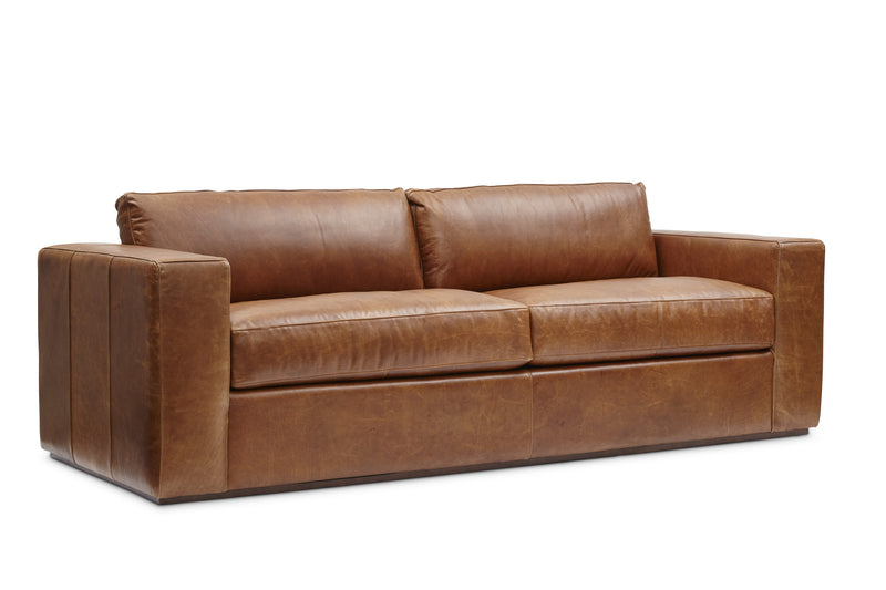 media image for Bolo Leather Sofa in Carriage 25