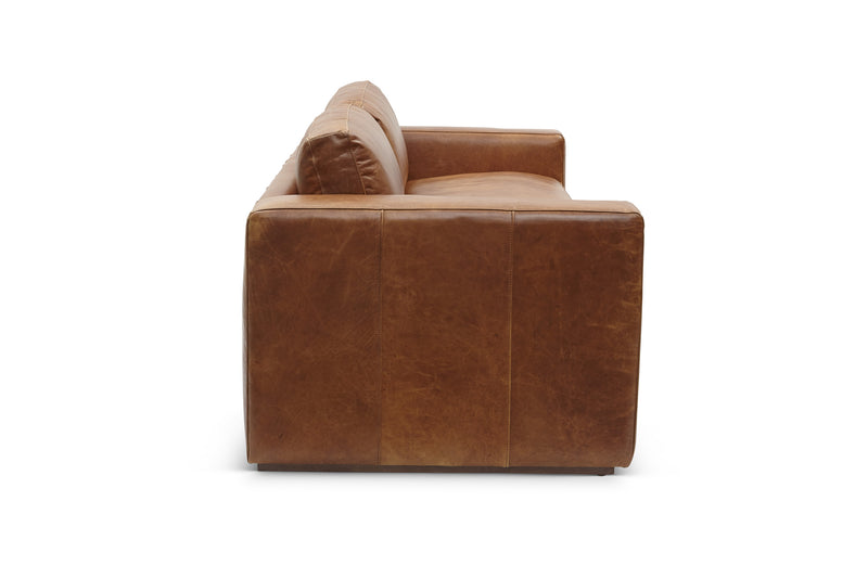 media image for Bolo Leather Sofa in Carriage 281