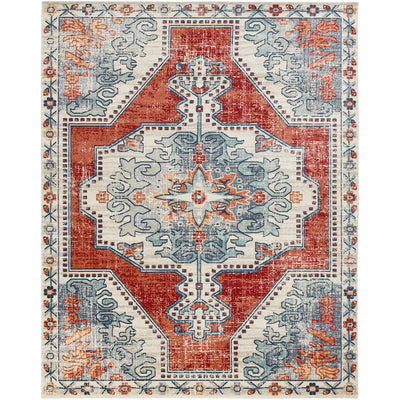 product image for bohemian rug in bright red beige design by surya 3 21