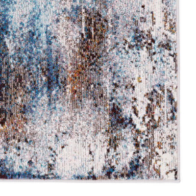 product image for Comet Abstract Rug in Blue & Brown by Jaipur Living 62
