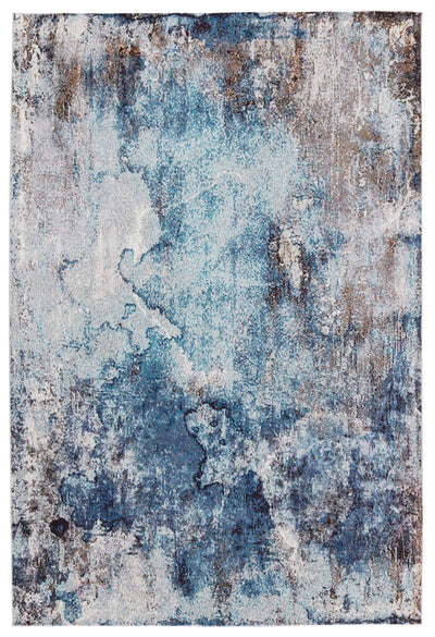 product image for Comet Abstract Rug in Blue & Brown by Jaipur Living 26