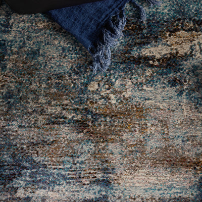 product image for Comet Abstract Rug in Blue & Brown by Jaipur Living 20