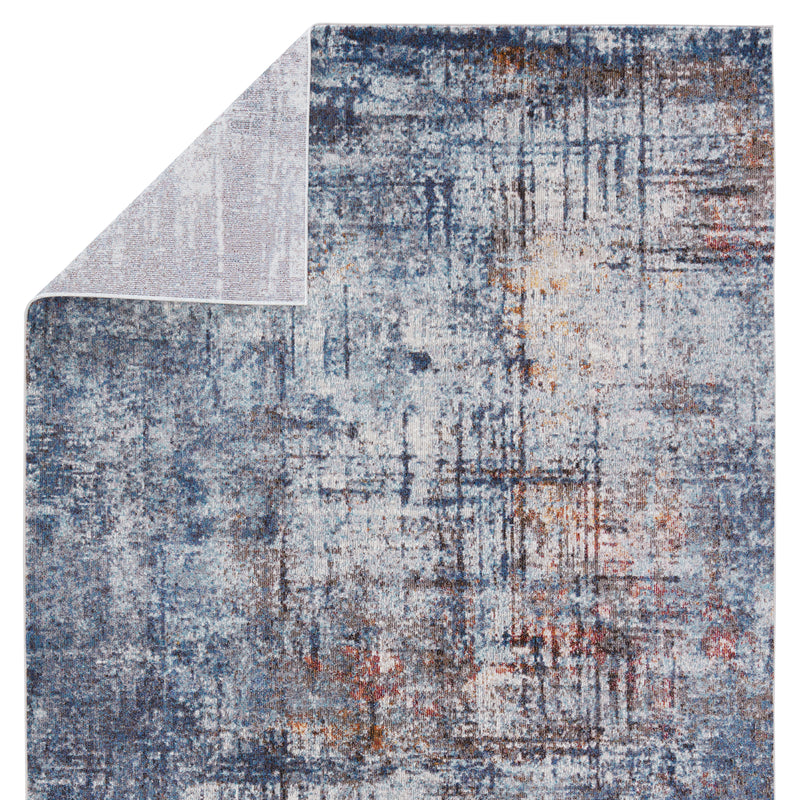 media image for Donati Abstract Rug in Blue & Orange by Jaipur Living 280