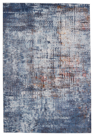 product image for Donati Abstract Rug in Blue & Orange by Jaipur Living 53