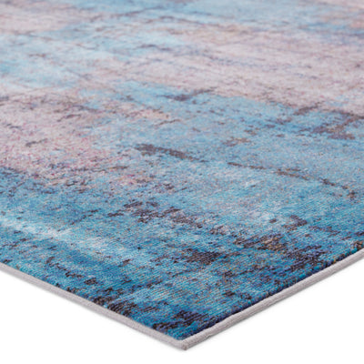 product image for Hoku Abstract Rug in Blue & Brown by Jaipur Living 65