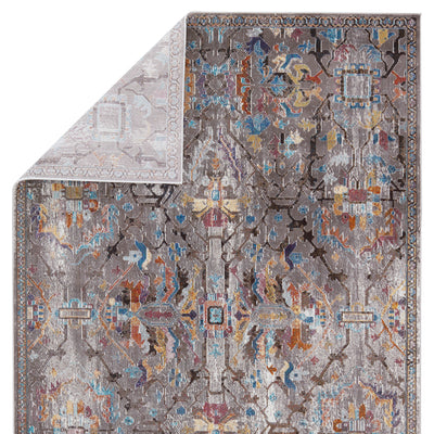 product image for Namid Trellis Rug in Gray & Multicolor by Jaipur Living 35