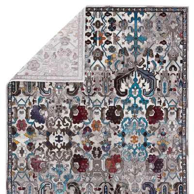 product image for Sabik Trellis Rug in Multicolor & Gray by Jaipur Living 55
