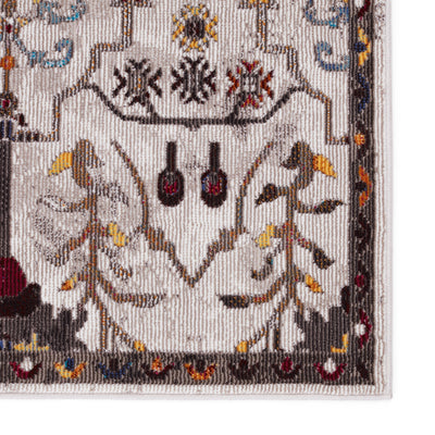 product image for Zaniah Trellis Rug in White & Multicolor by Jaipur Living 21