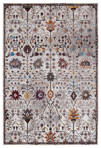 product image for Zaniah Trellis Rug in White & Multicolor by Jaipur Living 70