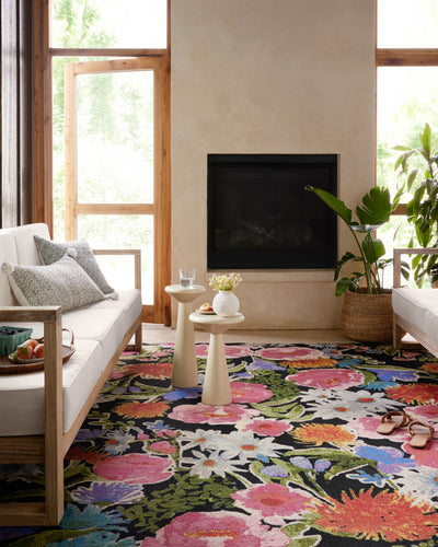 product image for botanical indoor outdoor black multi rug by loloi ii botabot 01blmla6d9 8 0