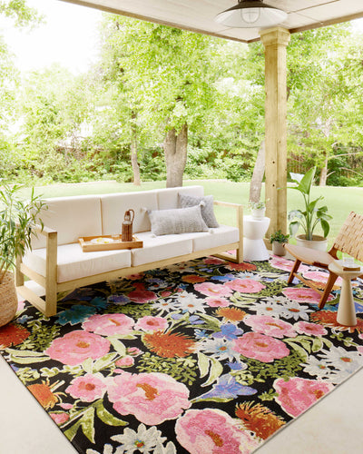 product image for botanical indoor outdoor black multi rug by loloi ii botabot 01blmla6d9 7 33