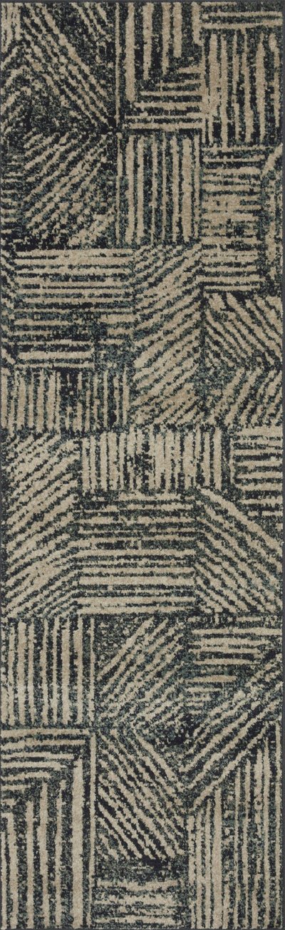 product image for Bowery Rug in Midnight / Taupe by Loloi II 69