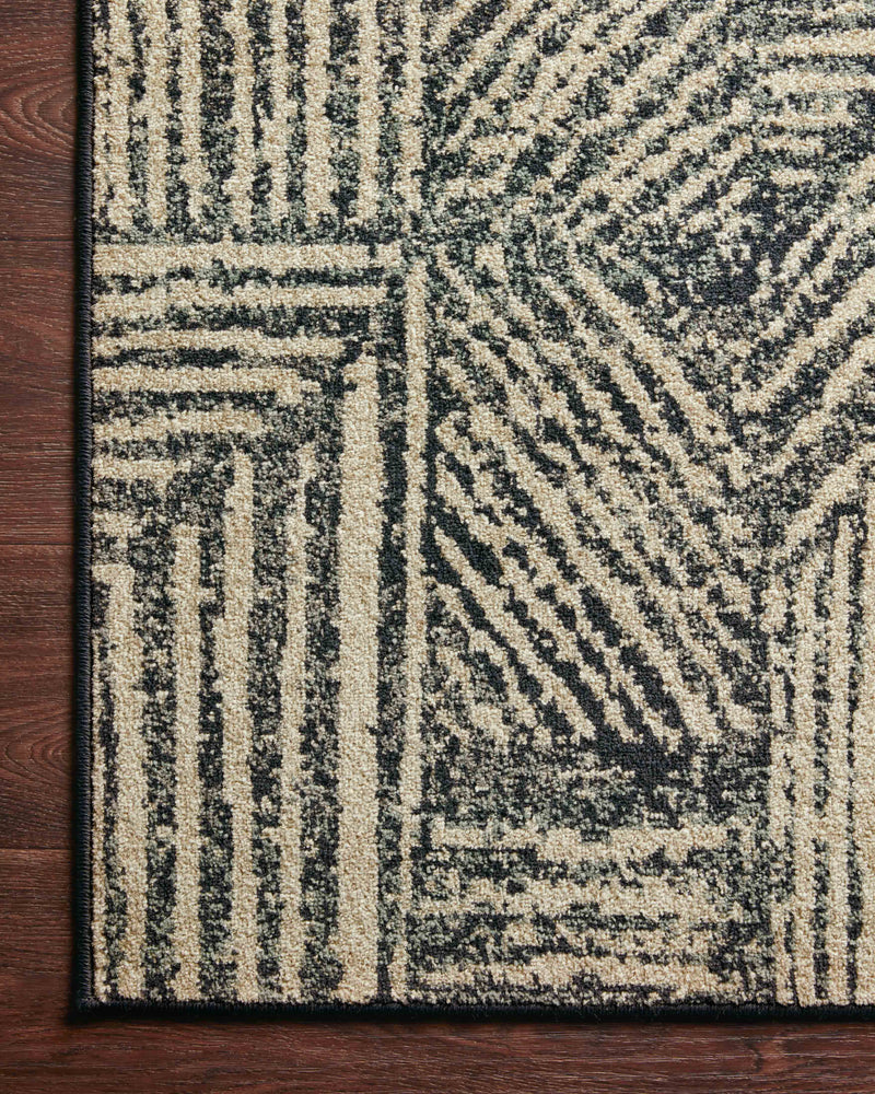 media image for Bowery Rug in Midnight / Taupe by Loloi II 288