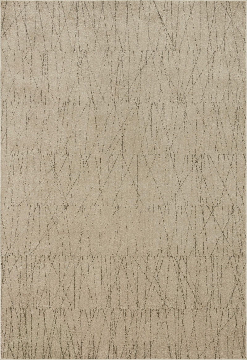 media image for Bowery Rug in Beige / Pepper by Loloi II 293