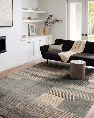 product image for Bowery Rug in Storm / Taupe by Loloi II 91
