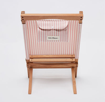 product image for laurens pink stripe 2 piece chair by business pleasure co bpc 2 lau pnk 2 28