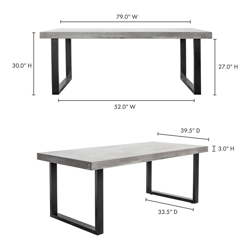 media image for Jedrik Outdoor Dining Table Large 12 238