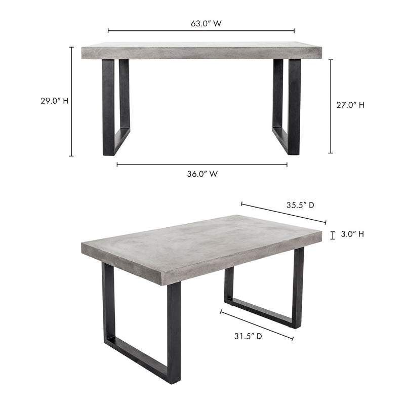 media image for Jedrik Outdoor Dining Table Small 9 257