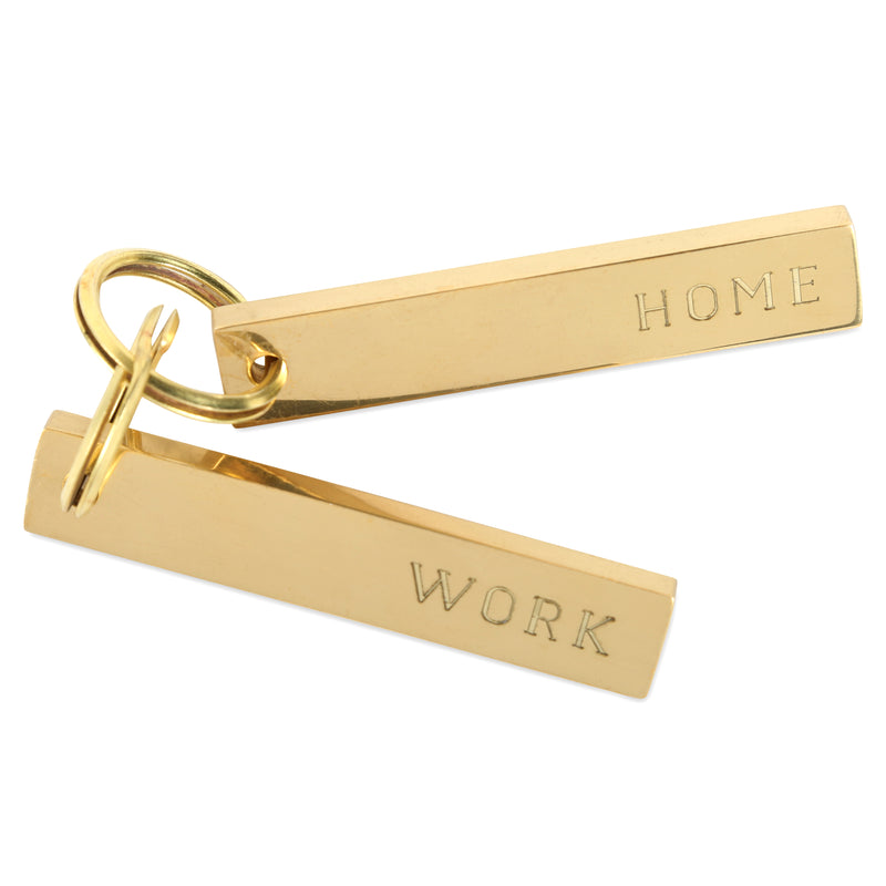 media image for Home/Work Key Chain Pair design by Sir/Madam 289