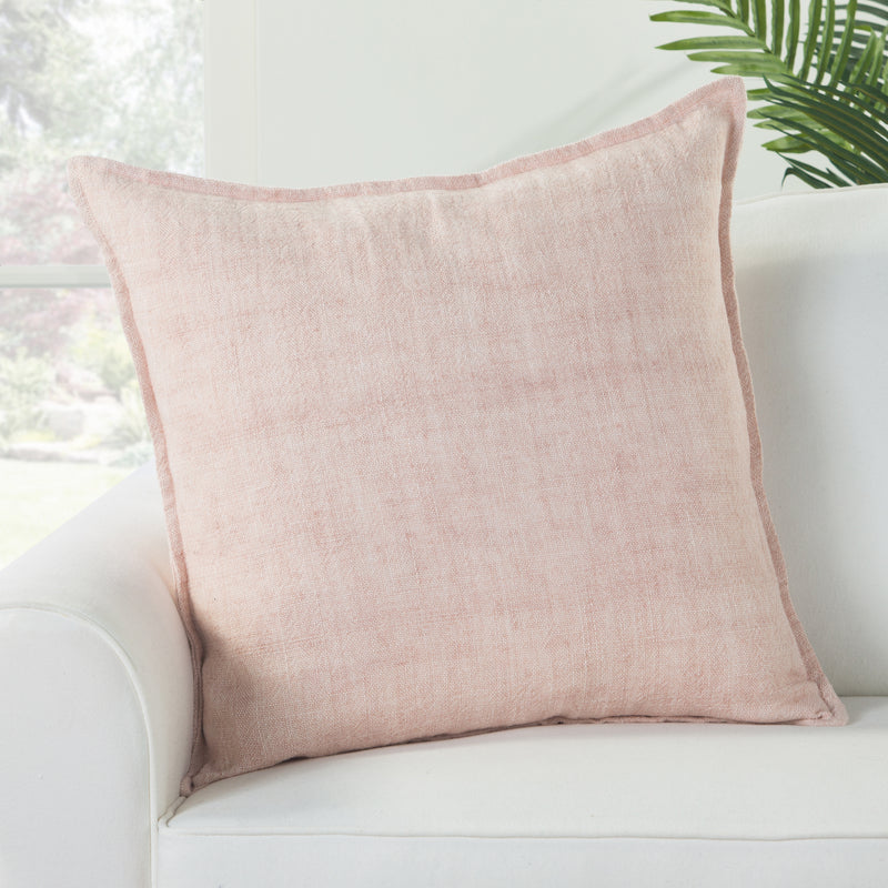 media image for Blanche Pillow in Cameo Rose design by Jaipur Living 297
