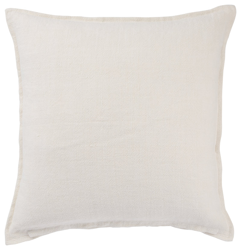 media image for Blanche Pillow in Whisper White design by Jaipur Living 265